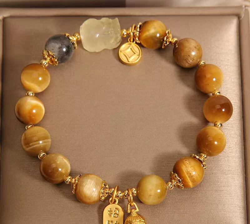 Tiger Eye Crystal Bracelet